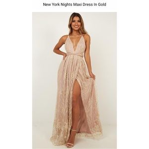 Showpo New York Nights Maxi Dress